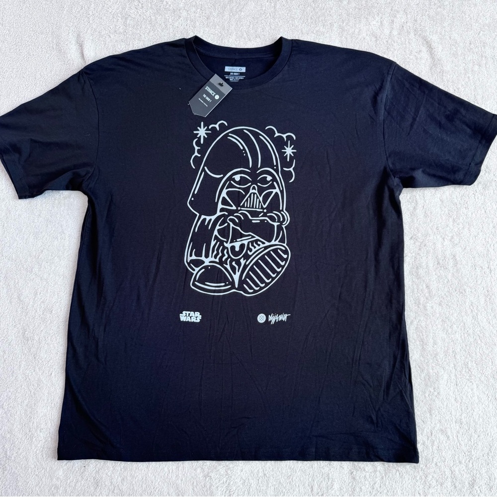 Stance x Star Wars XL Black DJ Darth Vader The Crew T-shirt " NWT